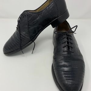 Mezlan Genuine Lizard lace up dress shoe